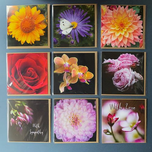 Flower cards